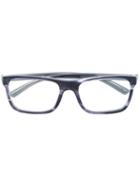 Bulgari - Rectangular Frame Glasses - Men - Acetate - 55, Grey, Acetate