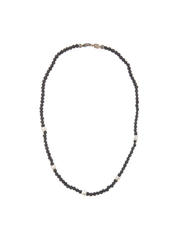 Roman Paul Beaded Necklace - Black