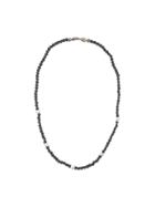 Roman Paul Beaded Necklace - Black