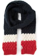 Moncler Cable Knit Scarf