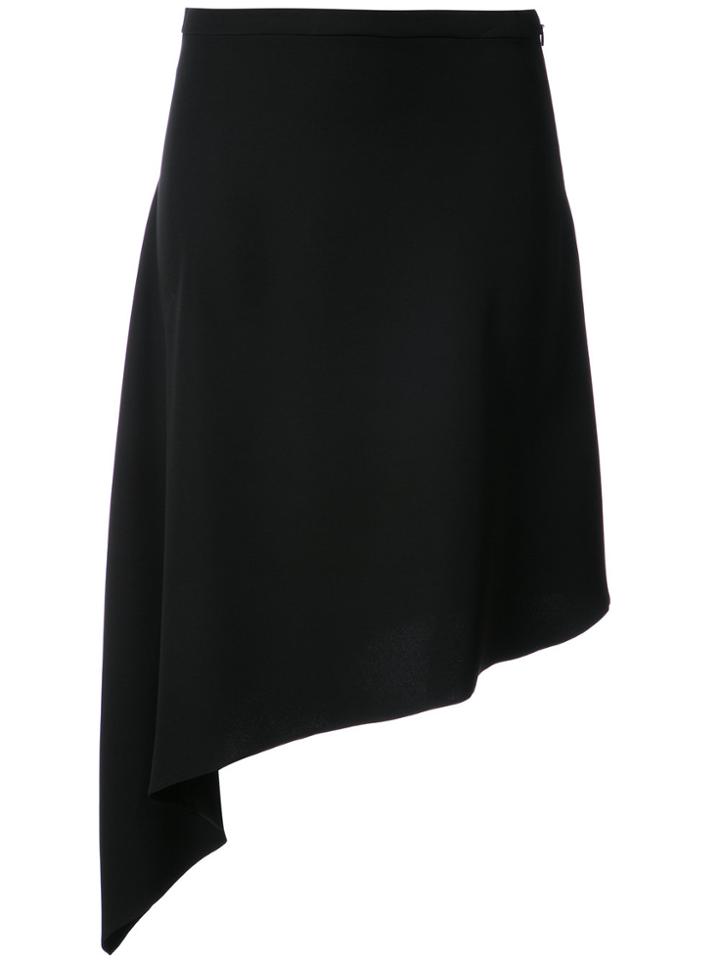 Lanvin Asymmetric Hem Skirt - Black