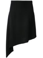 Lanvin Asymmetric Hem Skirt - Black