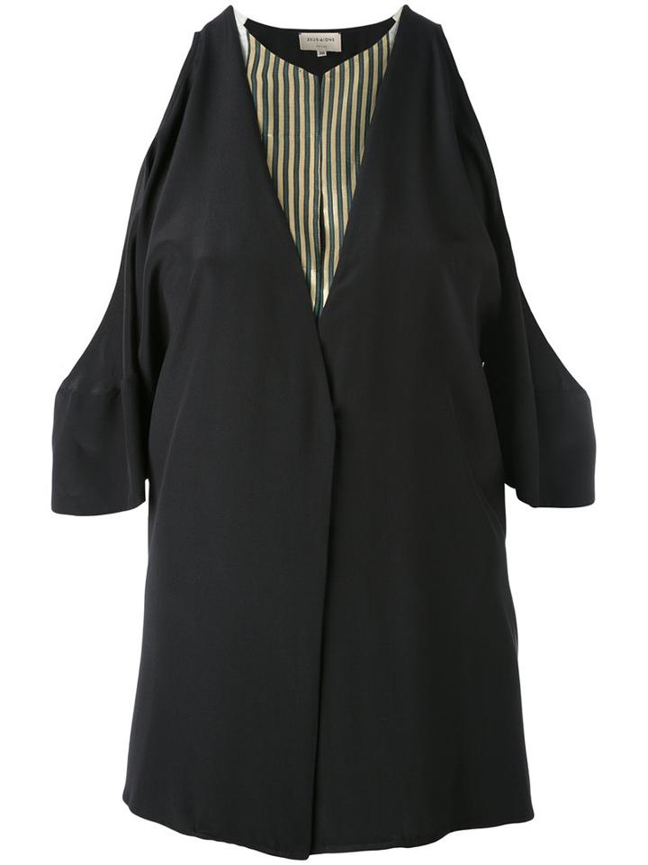 Zeus+dione - Lyre Top - Women - Silk - 42, Black, Silk