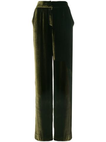 Rhea Costa Wide Leg Trousers - Green