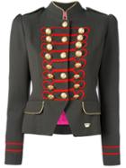 La Condesa 'condesa Beatle' Jacket, Women's, Size: 36, Green, Viscose/polyester/virgin Wool