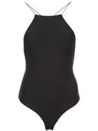 Alix Halter Neck Top - Black