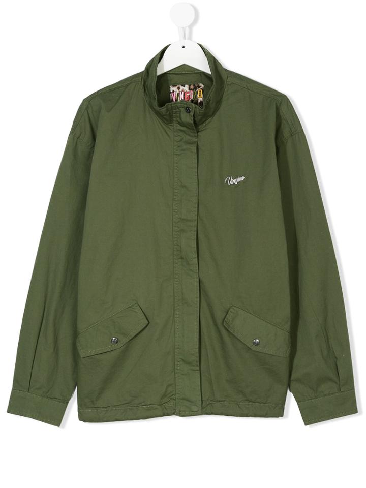 Vingino Teen Appliquéd Field Jacket - Green