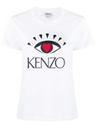 Kenzo Cupid Eye Motif T-shirt - White