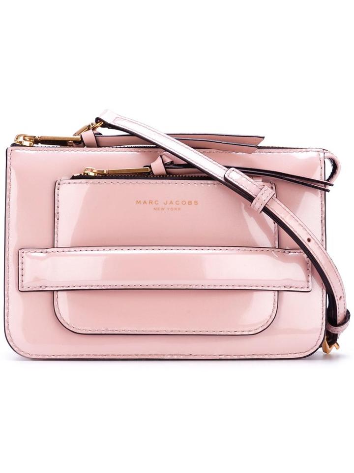 Marc Jacobs 'madison' Crossbody Bag, Women's, Pink/purple, Patent Leather