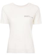 Song For The Mute Coordinates Slim Tee - White