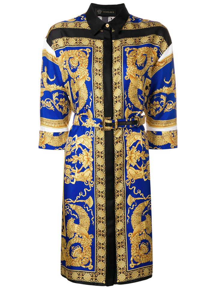 Versace Signature Pillow Talk Printed Dress - Multicolour