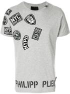 Philipp Plein Printed T-shirt - Grey