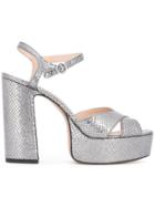 Marc Jacobs Textured Sandals - Grey