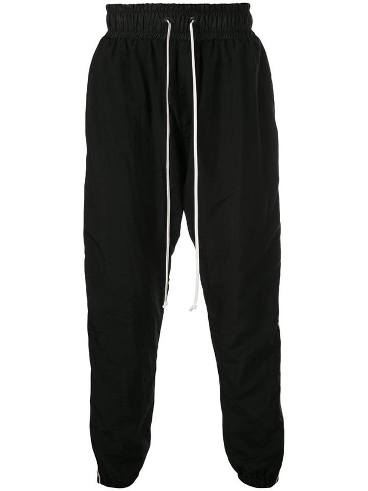 Daniel Patrick Parachute Track Trousers - Black