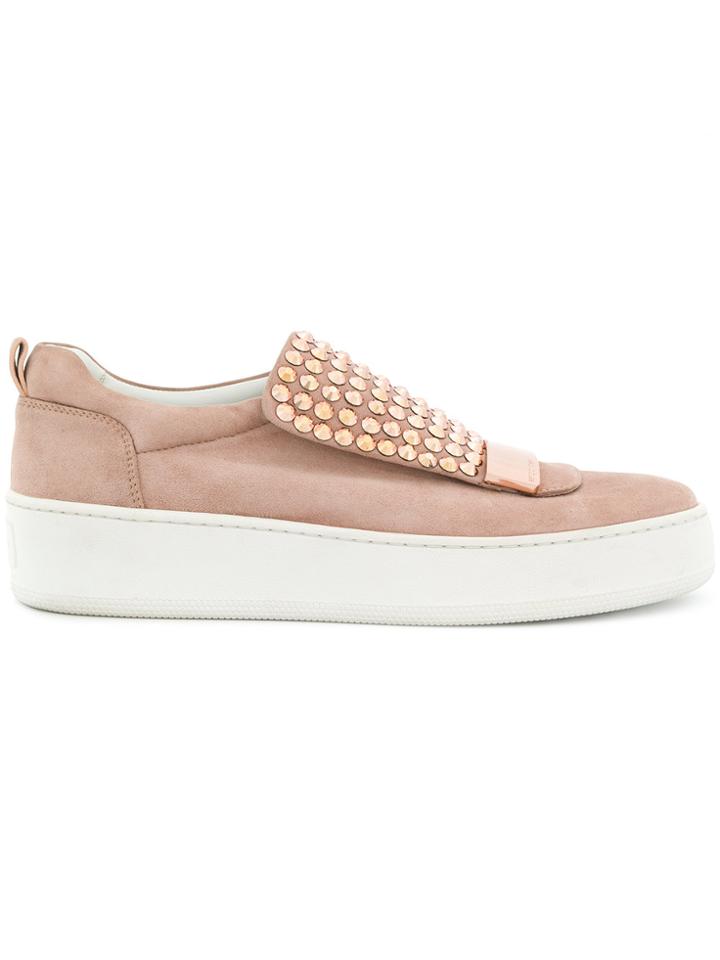 Sergio Rossi Sr1 Addict Sneakers - Pink & Purple