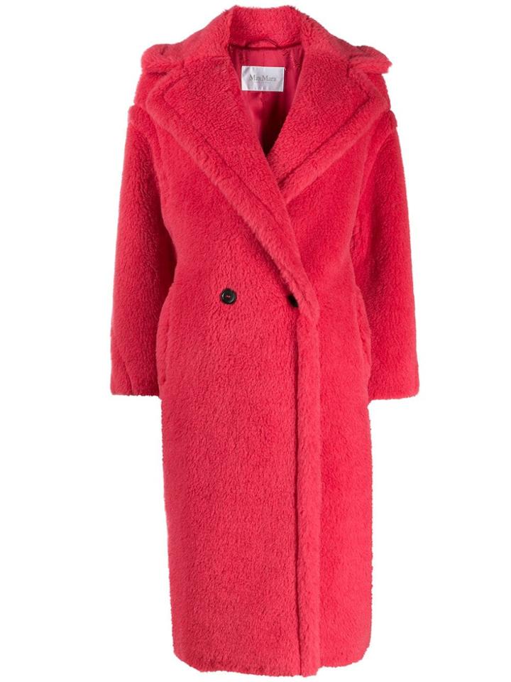 Max Mara Teddy Coat - Pink