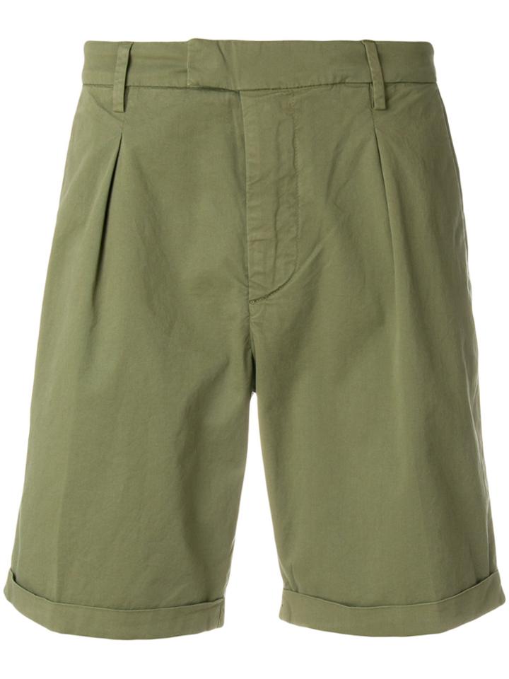 Dondup Designer Tailored Shorts - Green