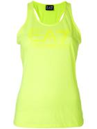 Ea7 Emporio Armani Logo Racer Vest - Yellow & Orange