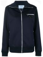 Prada Zipped Track Jacket - Blue