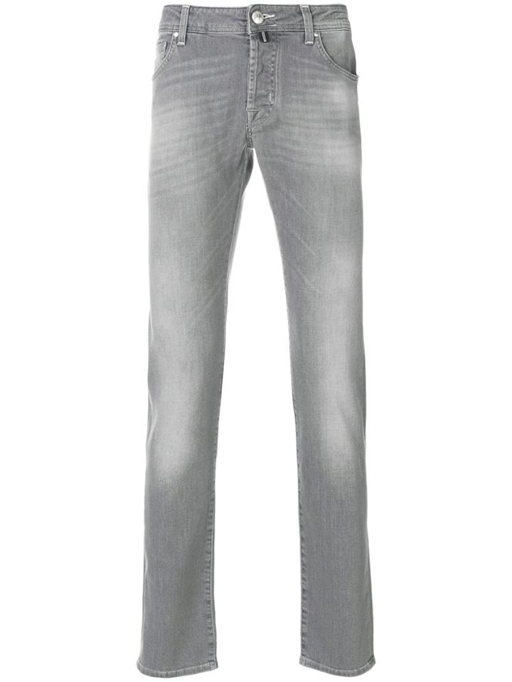 Jacob Cohen Faded Effect Jeans - Grey