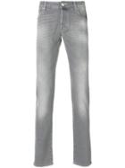 Jacob Cohen Faded Effect Jeans - Grey