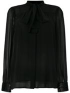Michael Michael Kors Sequins Trim Shirt - Black