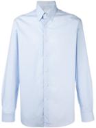 Etro Button Down Shirt, Men's, Size: 45, Blue, Cotton