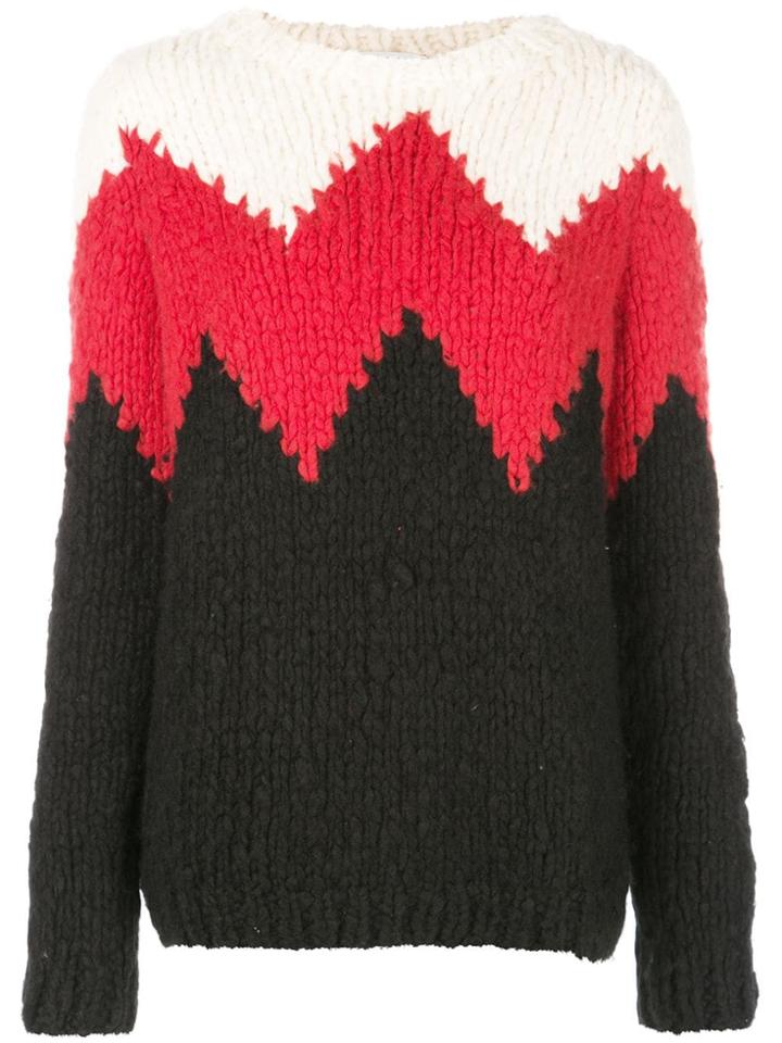 Gabriela Hearst Zig-zag Jumper - Black