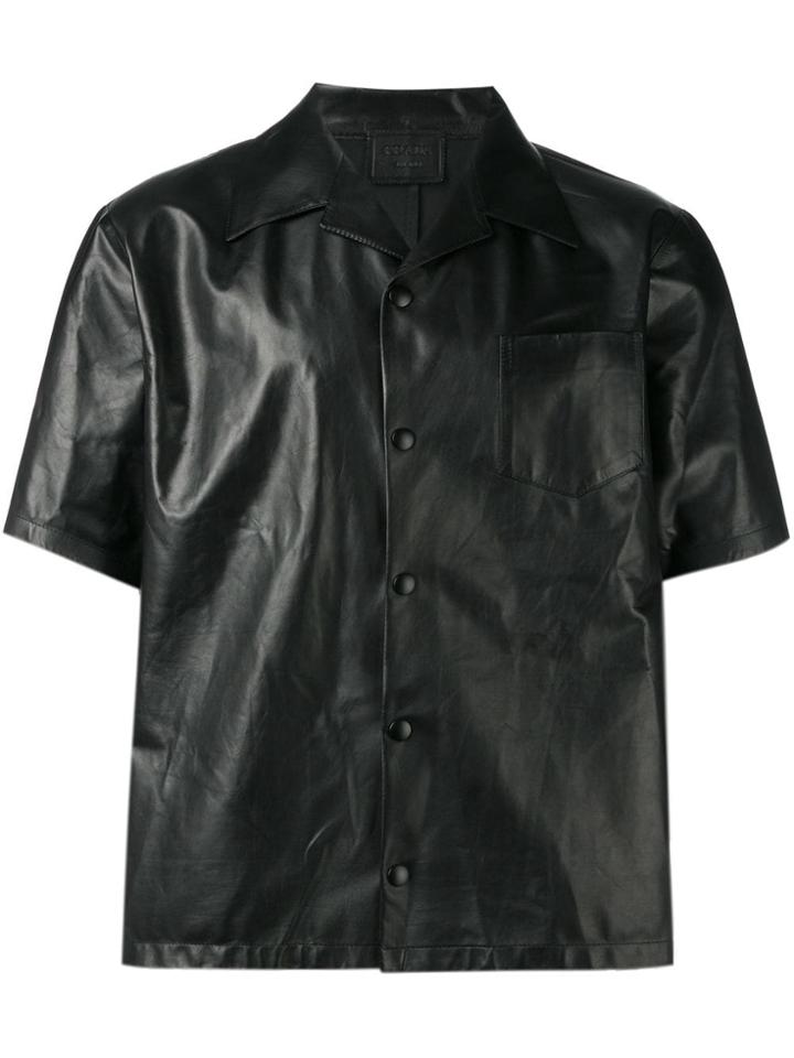 Prada Camp Collar Shirt - Black