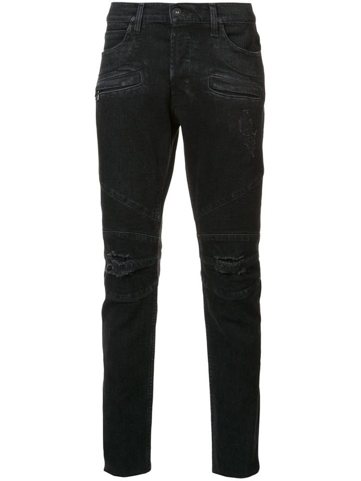Hudson 'blinder Biker Hostile' Jeans, Men's, Size: 36, Black, Cotton