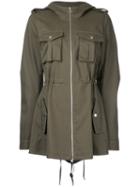 Dion Lee - Cargo Parka Jacket - Women - Cotton - 10, Green, Cotton