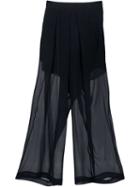 Isabel Benenato Sheer Cropped Trousers