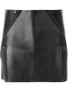 Ktz Mini Skirt, Women's, Size: M, Black, Leather