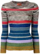 Missoni Lurex Stripe Sweater - Metallic