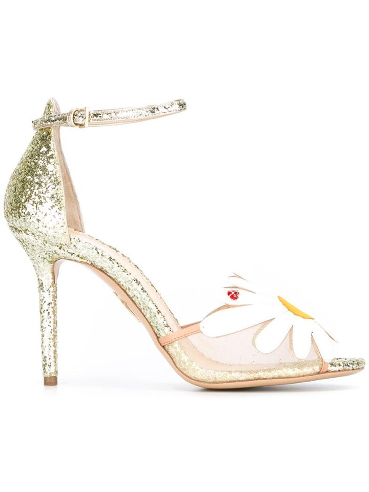 Charlotte Olympia Margherita Sandals - Metallic