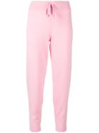 Cashmere In Love Cashmere Track Pants - Pink & Purple