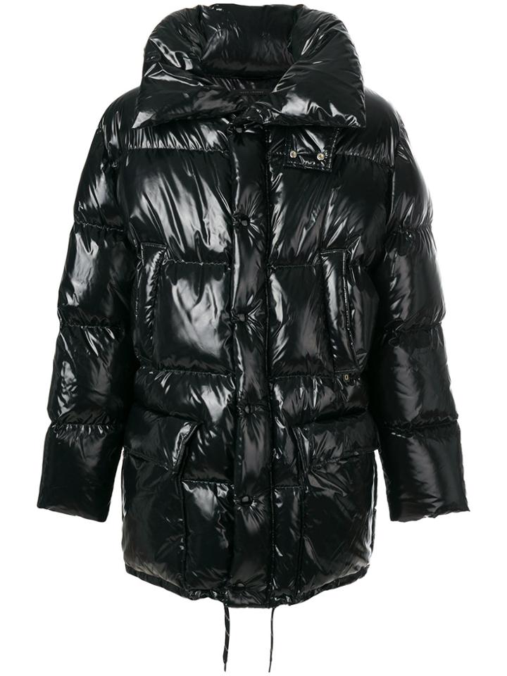 Marc Jacobs Long Padded Coat - Black