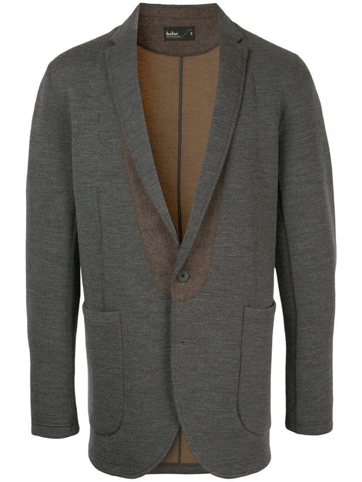 Kolor Jersey Blazer - Grey