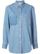 Stella Mccartney Pocket Denim Shirt - Blue