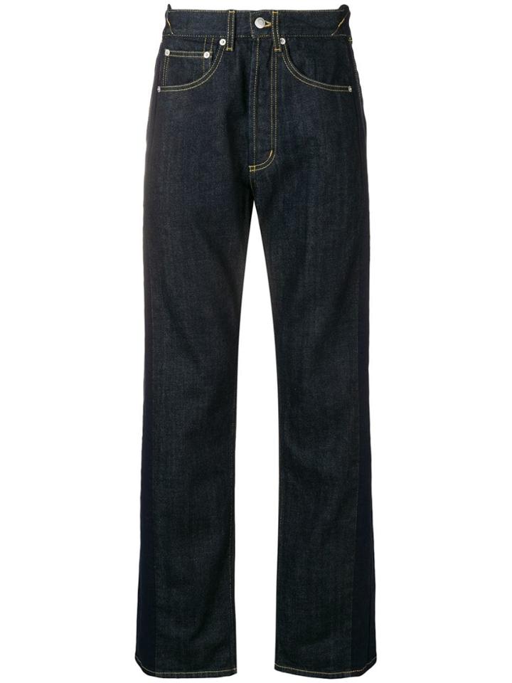 Alexander Mcqueen Regular Loose Fit Jeans - Blue