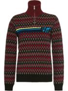 Prada Cashmere Geometric Sweater - Black