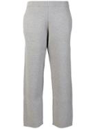 Individual Sentiments Drawstring Cropped Trousers - Black
