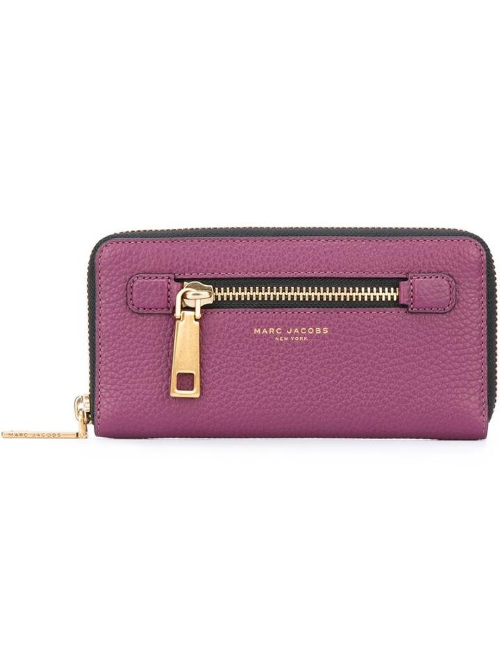 Marc Jacobs Large 'gotham' Purse, Pink/purple, Leather