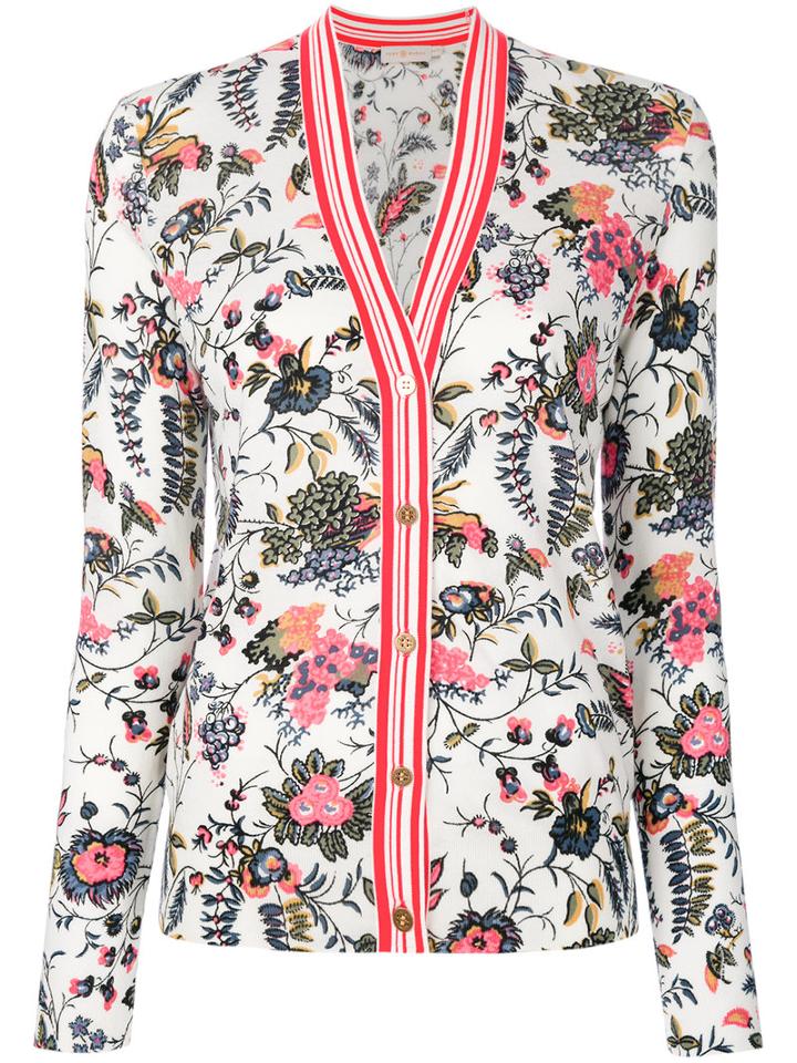 Tory Burch - Noelle Cardigan - Women - Wool - M, White, Wool