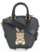 Moschino Ready To Bear Playboy Tote Bag - Black