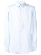 Giorgio Armani Classic Ls Shirt - Blue