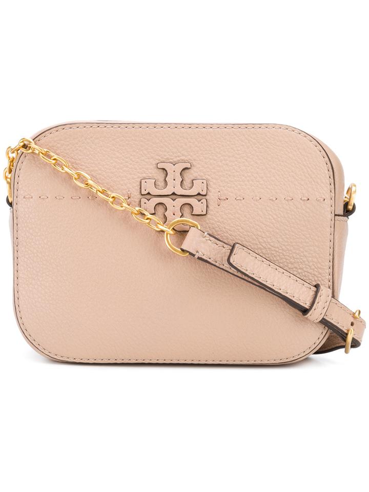 Tory Burch Mcgraw Camera Bag - Pink & Purple