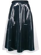 Paskal Midi Pleated Skirt - Blue