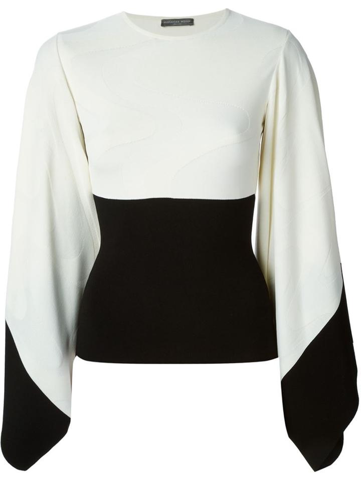 Alexander Mcqueen 3d Waves Top