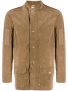 Giorgio Brato Band Collar Shirt - Neutrals